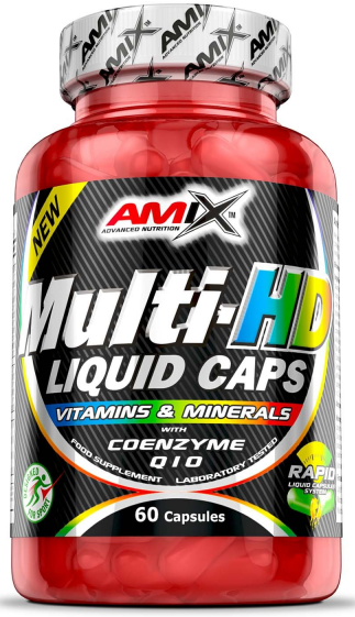 Vitamine și minerale Amix Multi HD Liquid 60 capsule