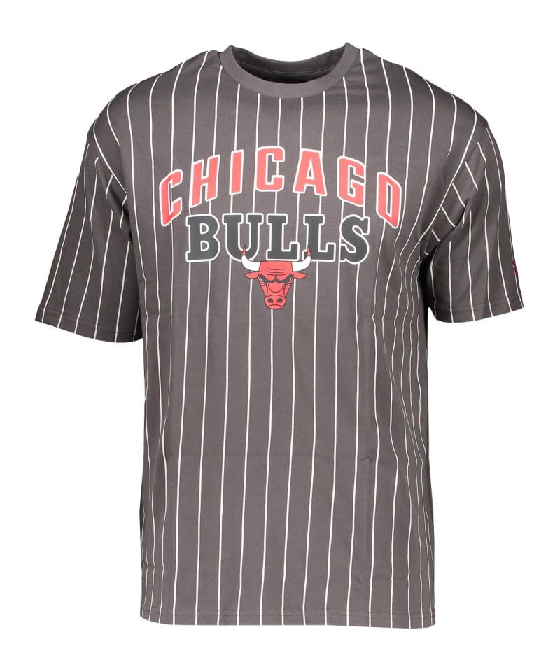 Tricou New Era NY Bulls Pinstripe Wordmark T-Shirt FGRH